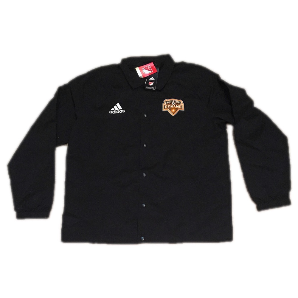 Houston Dynamo Adidas Men’s Button Jacket